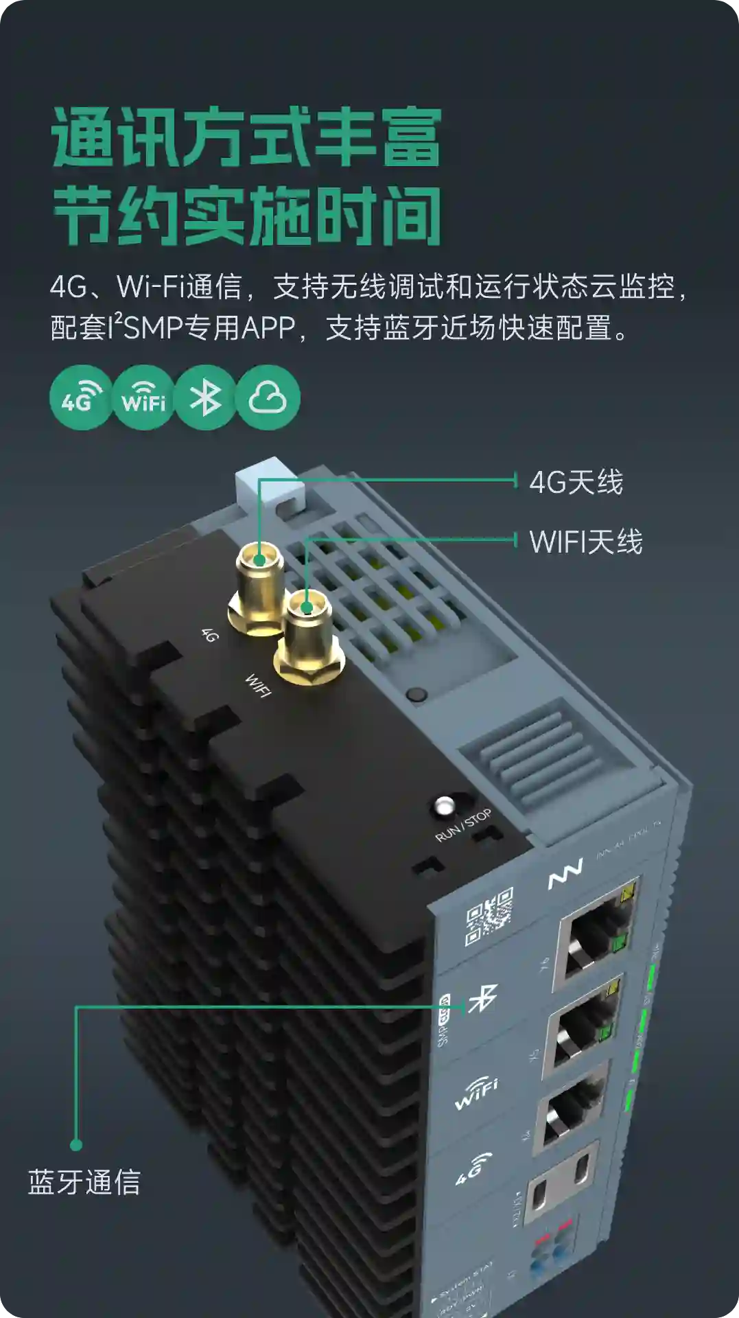 通讯方式丰富节约实施时间