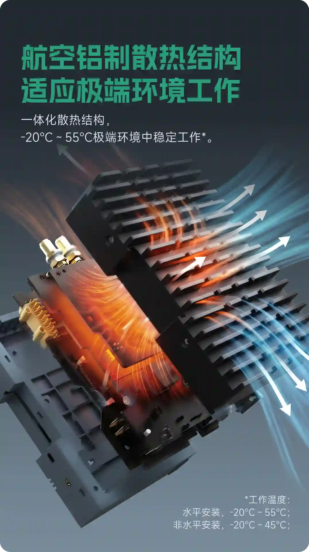 航空铝制散热结构适应极端环境工作
